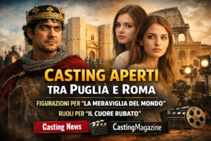 Selezioni aperte tra Puglia e Roma